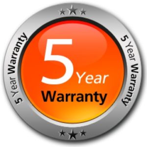 5 years warranty of LED lights