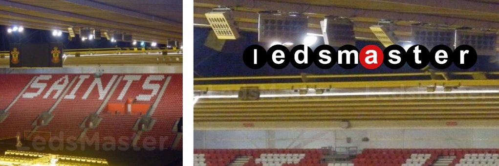application of led football stadium lamps