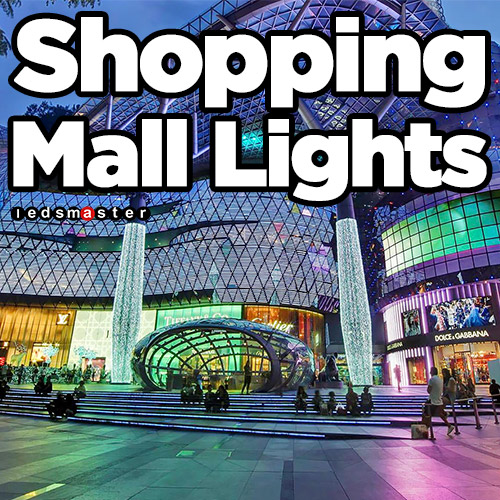 LED shopping mall lighting