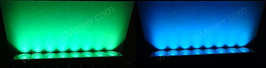 RGB flood lights for underwater use