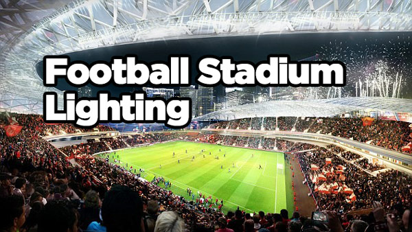 solar powered stadium lighting