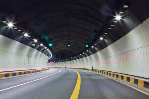 Application of LED tunnel lights