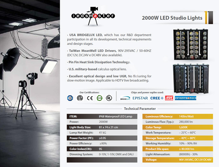 cheap studio lights product specification