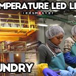 Low Bay Foundry and food processing plant high ambient temperature area LED high bay lighting