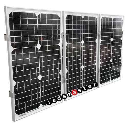 Solar powered outdoor basketball court lighting
