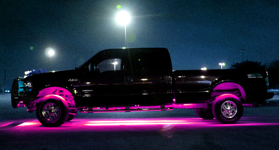 Color changing RGB bar for trucks