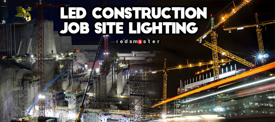 Construction lights can enhance security and safety of workplacence