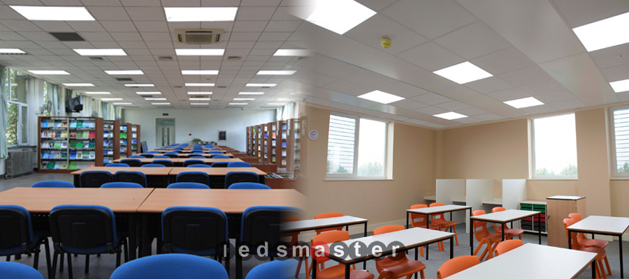 LED school lights are better for student's health