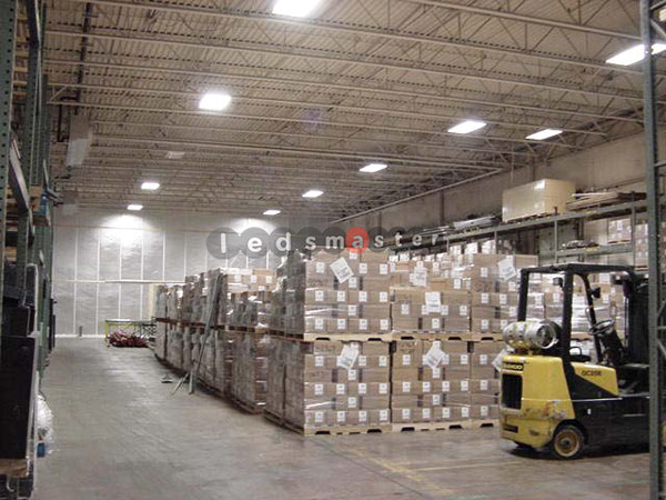 energy saving LED lighting system reduces running cost of factory