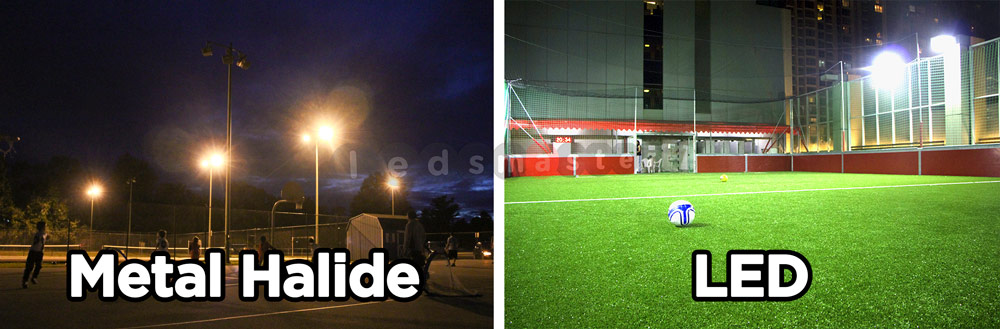 metal-halide-LED-lighting-replacement-of-futsal-field