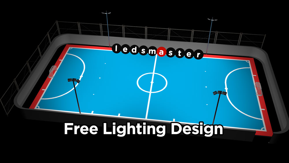 photometric-LED-lighting-design-for-5-a-side-football-pitch