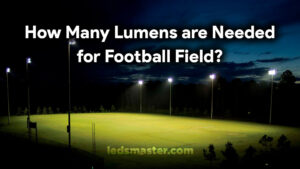 football stadium lighting lumen required