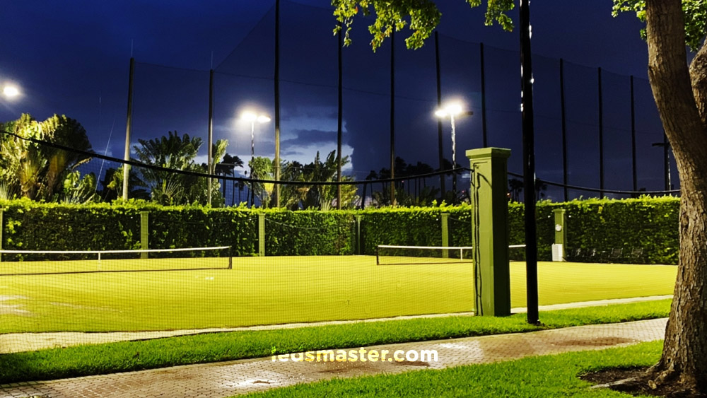high color rending for LED tennis court light