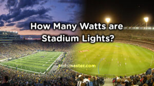 how many watts are stadium lights
