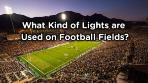 what kind of lights are used on football stadium
