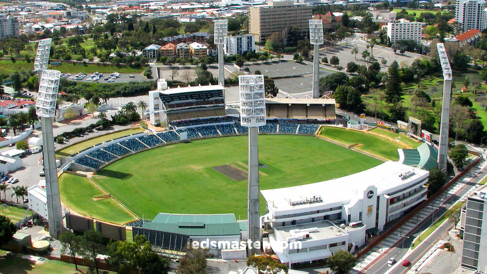 6 pole cricket stadium light pole layout