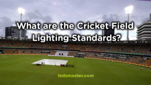 what is cricket stadium lighting standard