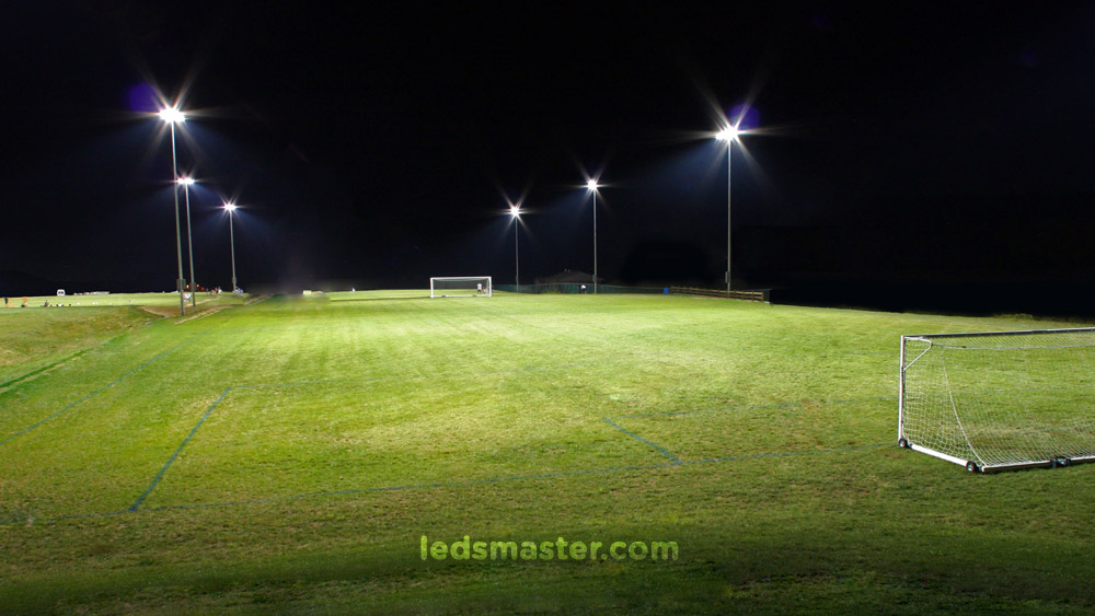 running cost of recreational football field lights