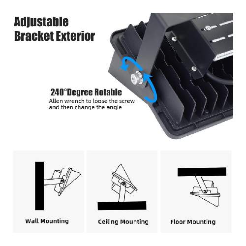 250W adjustable cricket field lights