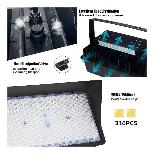 Heat dissipation for 250W LED cricket stadium lights