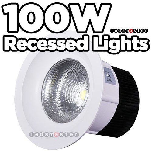 100W led recessed lights