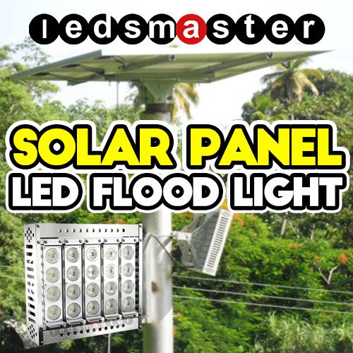 solar panel led flood lights