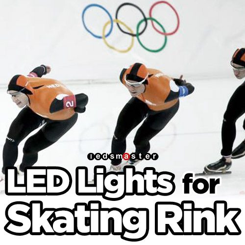 ice rink lighting for winter olympics 2018