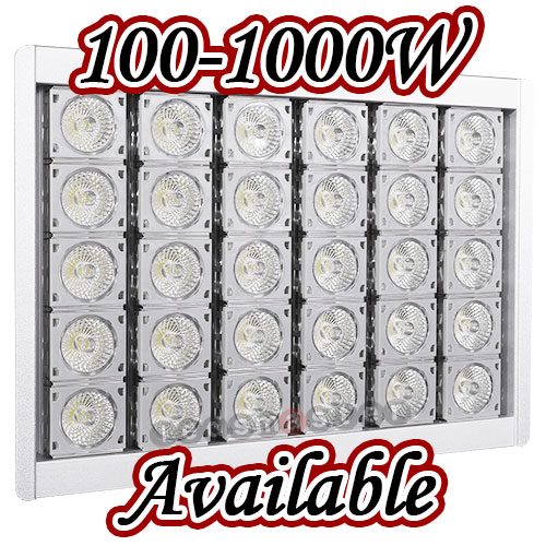 100 - 1000W led lights