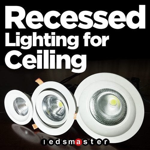 LED recessed ceiling lights
