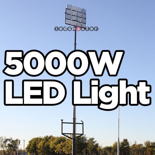 5000W LED flood lamp