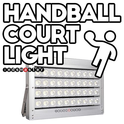 LED handball court lighting