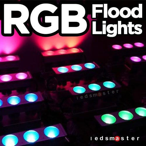LED RGB flood lamp