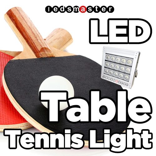 LED table tennis room lighting