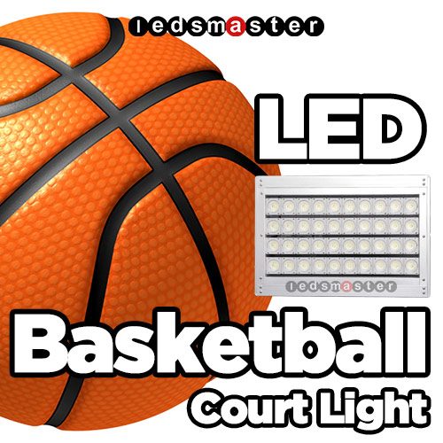 Basketball court lighting