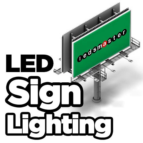 outdoor led sign lighting