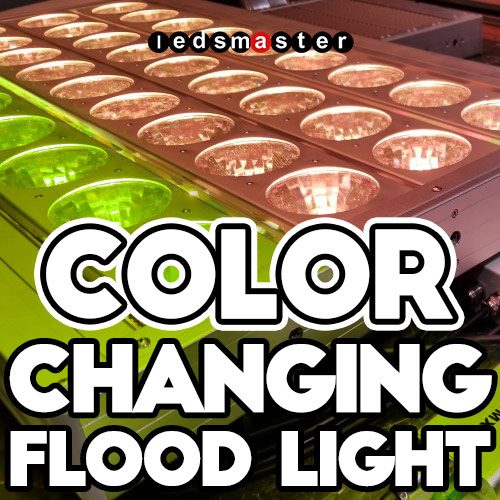 color changing led flood lights