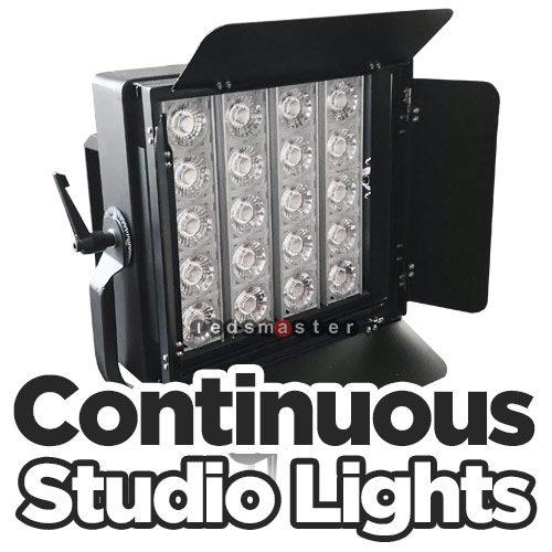 Samuel ophobe Tag væk Indoor & Outdoor Continuous Studio Lighting Kit - Event, Portrait LED Film  Lights