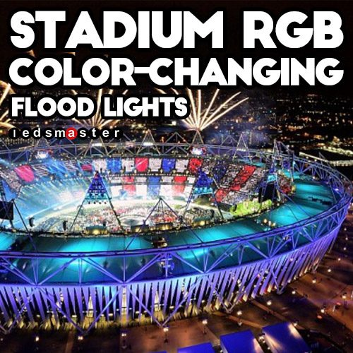 stadium rgb flood lights