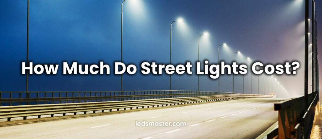 Cost of street light discount